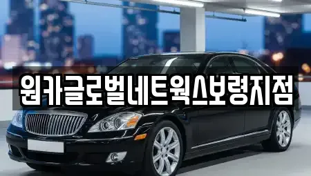 충청남도 보령시 동대동 렌트카 전문 원카글로벌네트웍스보령지점