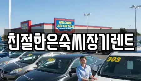 충청남도 보령시 동대동 장기렌트카 전문 친절한은숙씨장기렌트
