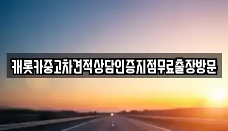 충청남도 보령시 동대동 중고차 전문 캐롯카중고차견적상담인증지점무료출장방문