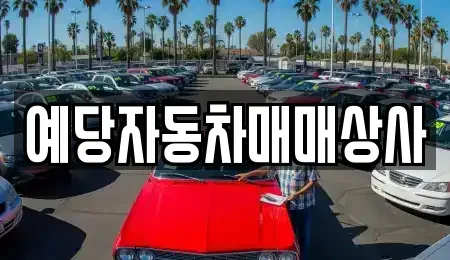충청남도 예산군 중고차 전문 예당자동차매매상사