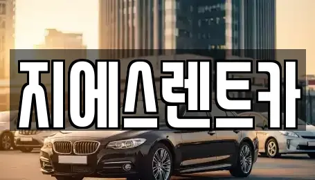 충청남도 천안시 동남구 영성동 렌트카 전문 지에스렌트카