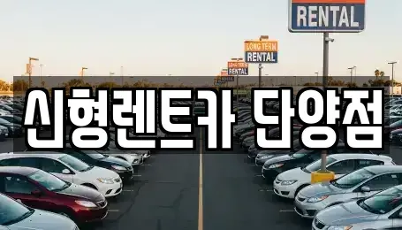 충청북도 단양군 가곡면 렌트카 전문 신형렌트카 단양점