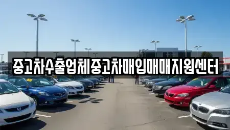 충청북도 단양군 가곡면 중고차매입 전문 중고차수출업체중고차매입매매지원센터