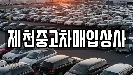 충청북도 제천시 의림동 중고차 전문 제천중고차매입상사