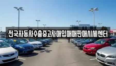 충청북도 제천시 의림동 중고차매입 전문 전국자동차수출중고차매입매매판매시세센터